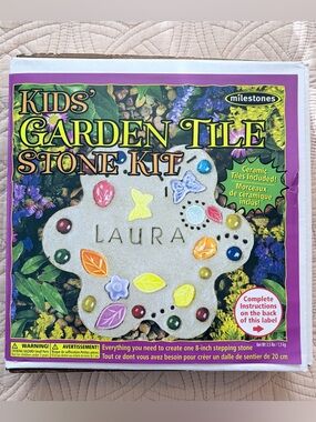 NEW Milestones Kids’ Garden Tile Stone Kit